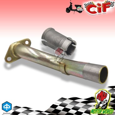 COLLETTORE + BOCCHETTONE VESPA 50 N L R SPECIAL CARBURATORE SHBC 16-16