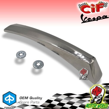 CRESTA CROMATA PARAFANGO SPECIFICA PIAGGIO VESPA 50 SPECIAL COMPLETA DI FERMI