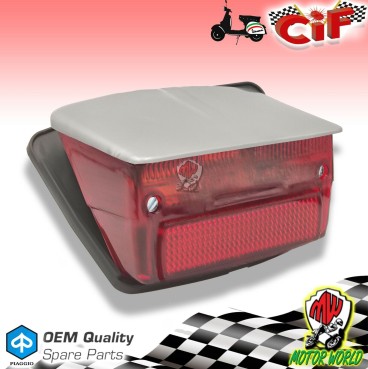 FANALE POSTERIORE STOP VESPA 50 SPECIAL COMPLETO PORTA LAMPADA
