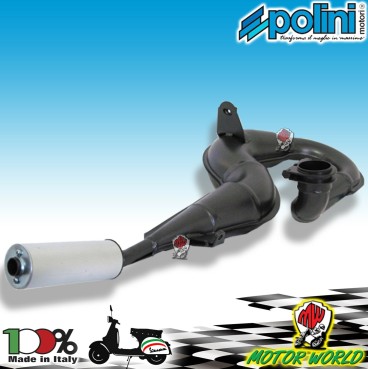 POLINI 200.2023/S MARMITTA RACING ESPANSIONE VESPA PX 200 ARCOBALENO