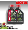 KIT TAGLIANDO 2 LITRI OLIO MOTORE MOTUL 5100 15 W 50 MOTUL