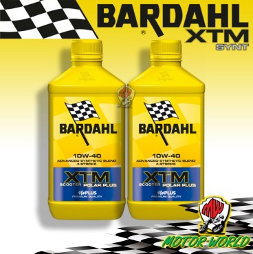 2LT OLIO MOTORE BARDAHL XTM 10w40 SCOOTER SYNT 4T SINTETICO JASO MA-MA2