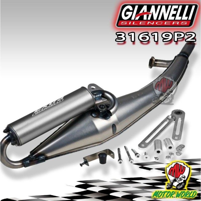 MARMITTA SCARICO GIANNELLI EXTRAV2 EXTRA V2 OMOLOGATO KYMCO PEOPLE 50 2