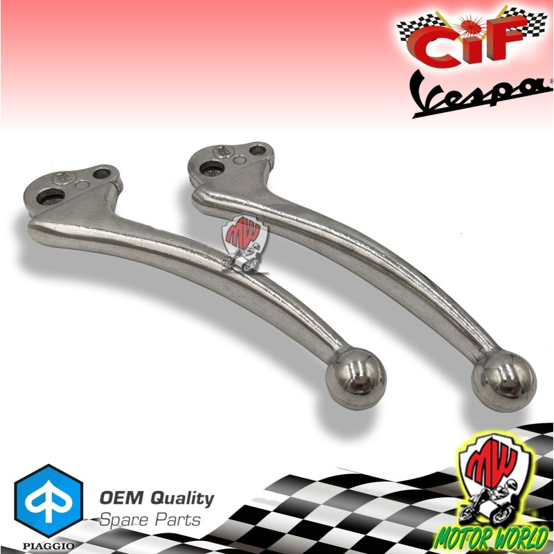 COPPIA LEVE FRENO E FRIZIONE PIAGGIO VESPA 50 SPECIAL - 125 ET3 - PRIMAVERA