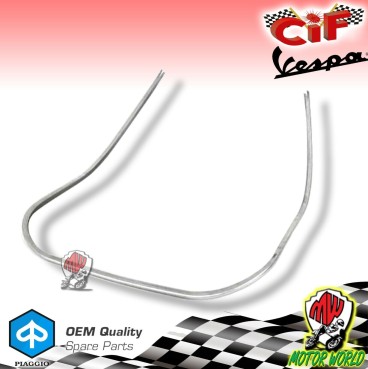 10173-OR rif.piaggio 149943 BORDO SCUDO IN ALLUMINIO VESPA PX 125 150 200