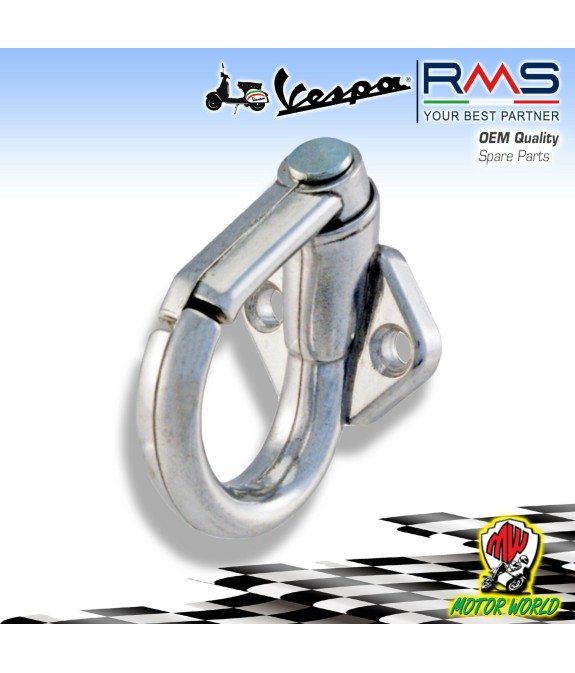 GANCIO PORTA BORSA SELLA ZINCATO PER RESTAURO PIAGGIO VESPA GT 125