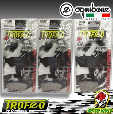 3 C PASTIGLIE FRENO HONDA XRV AFRICA TWIN 750 1993 - 2002 ANTERIORI POSTERIORI
