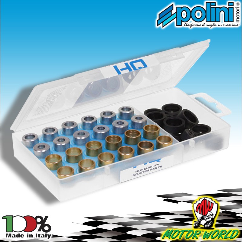 Abstimmset MXT 16 x 13mm POLINI - 3,5gr 4,0gr 4,5gr 5,0gr variorollen