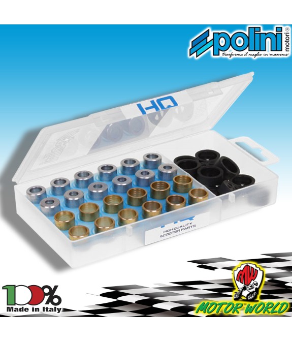 Abstimmset MXT 16 x 13mm POLINI - 3,5gr 4,0gr 4,5gr 5,0gr variorollen