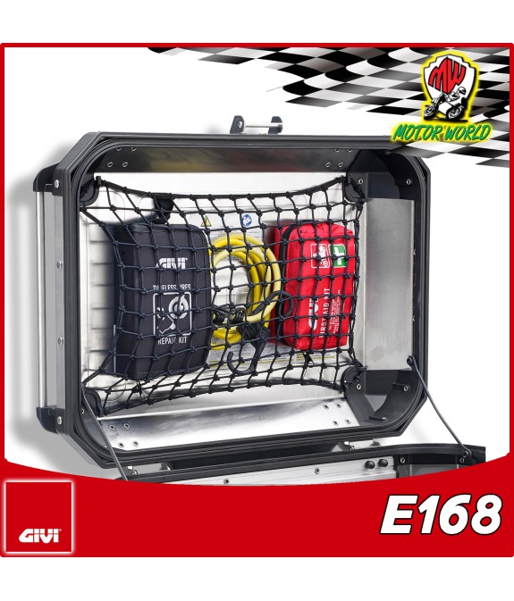 RETE ELASTICA INTERNA [GIVI] PER BAULETTO / VALIGIA TREKKER OUTBACK 42 LT - E168