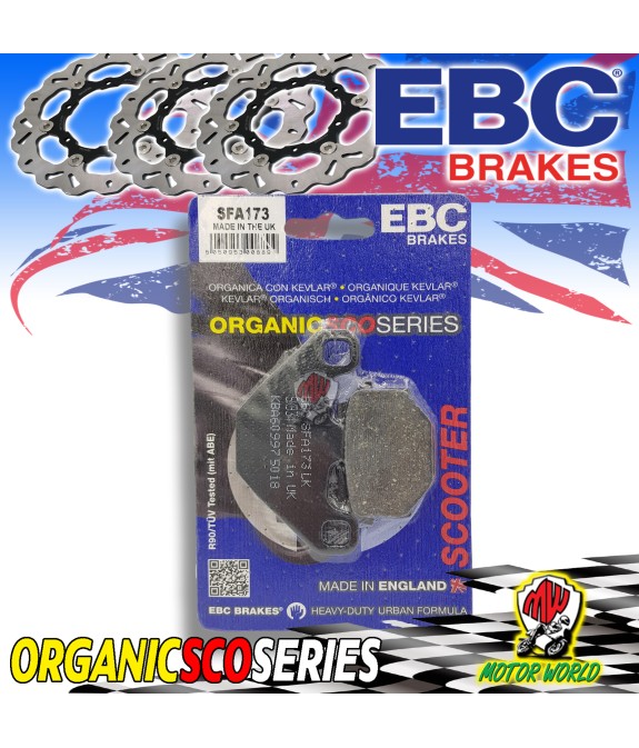 PASTIGLIE FRENO POSTERIORI EBC MALAGUTI F 10 50 1992 1993