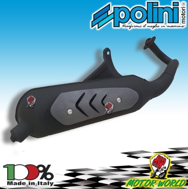 MARMITTA POLINI OMOLOGATA ORIGINAL PIAGGIO ZIP 50 SP H2O LIQUIDO