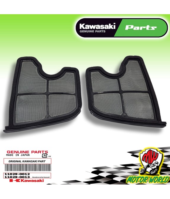 KIT 2 FILTRO FILTRI ARIA ORIGINALE OEM KAWASAKI W 800 2016 2017 2018 2019 2020