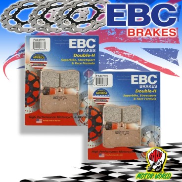 PASTIGLIE FRENO ANTERIORE SINTER EBC FA347HH TRIUMPH TIGER 1050 2010 2011