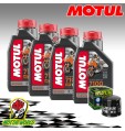 KIT TAGLIANDO OLIO MOTUL 7100 15W50 + FILTRO HIFLO Ducati 1200 Multistrada Endur