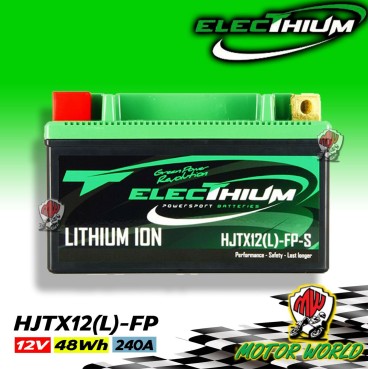 BATTERIA LITIO ELECTHIUM HJTX12(L)FP-S LEGGERA