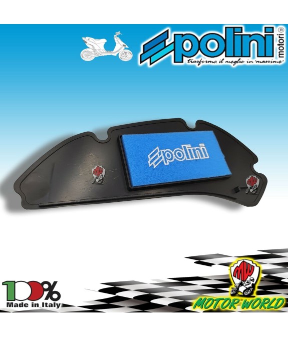 203.0156 FILTRO ARIA POLINI HONDA SH I SHI 125/150 DAL 2001 FINO 2011