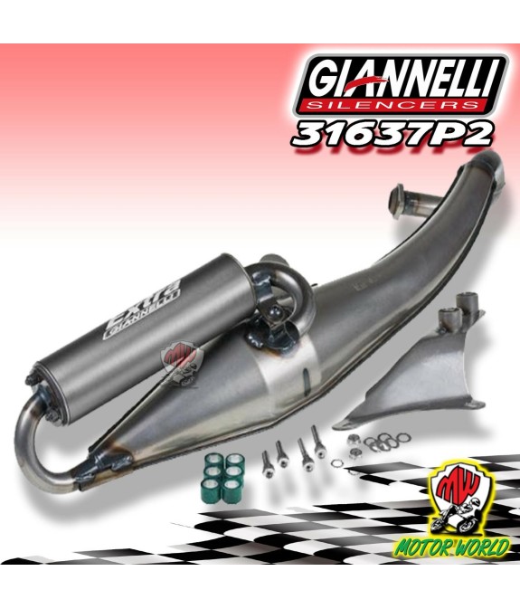 MARMITTA GIANNELLI EXTRA V2 PIAGGIO 50 NRG / NRG mc2 / TYPHOON / ZIP 31637P2