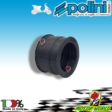 MANICOTTO CONNETTORE POLINI PER CARBURATORE / COLLETTORE VESPA XP4 D.36 L-31