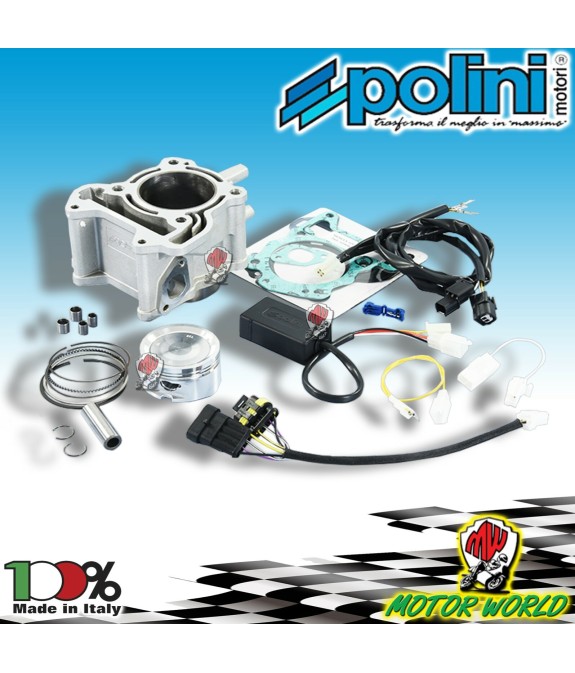 KIT CILINDRO POLINI 172 CC D. 61 PIAGGIO VESPA GTS 125 150 IE 4T