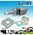 COLLETTORE DI ASPIRAZIONE POLINI membrana 19/23mm - PIAGGIO APE 50 FL, fl2, fl3