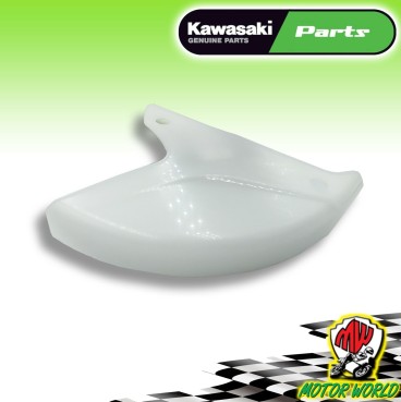 PROTEZIONE DISCO FRENO POSTERIORE BIANCO ORIGINALE KAWASAKI KX 450 F 2008
