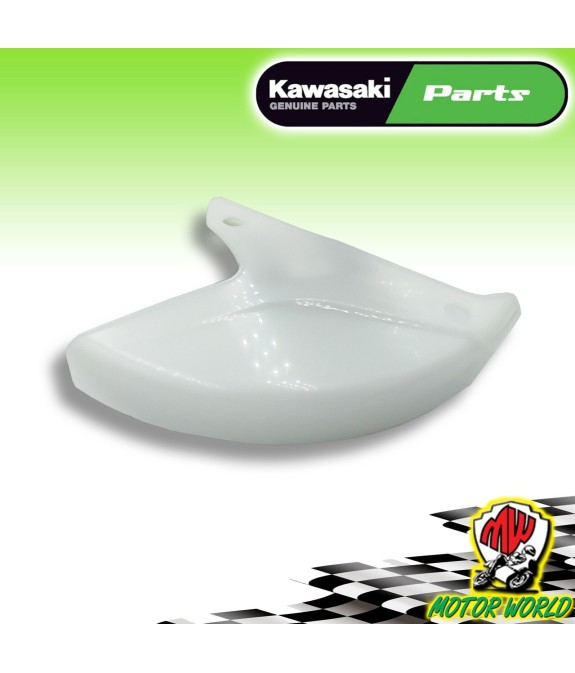 PROTEZIONE DISCO FRENO POSTERIORE BIANCO ORIGINALE KAWASAKI KX 450 F 2008