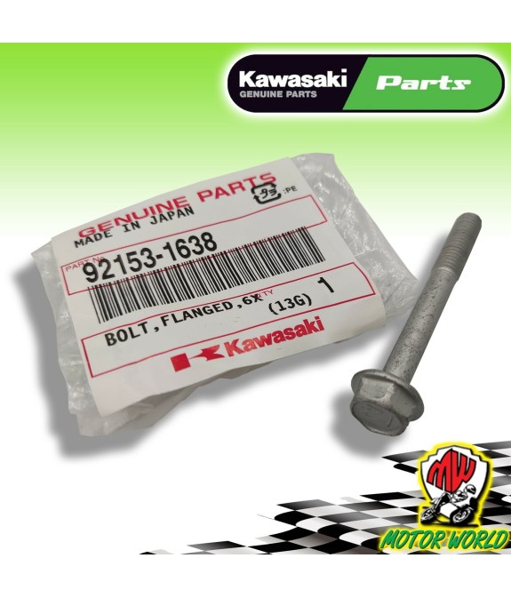 92153-1638 VITE PERNO CARTER 8X50 ORIGINALE KAWASAKI NINJA ZX-6R ABS 600 2020