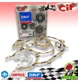 KIT GUARNIZIONI CUSCINETTI PARAOLI CORTECO ALBERO MOTORE VESPA 50 SPECIAL R L N