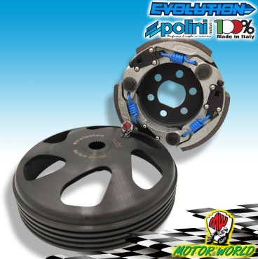 CAMPANA + FRIZIONE POLINI EVOLUTION PIAGGIO GILERA APRILIA - MOTORE PIAGGIO