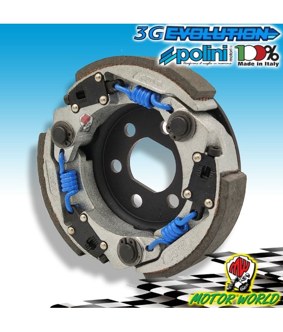 249.061 FRIZIONE POLINI 3G EVO D.107 VESPA 50 2T SPRINT