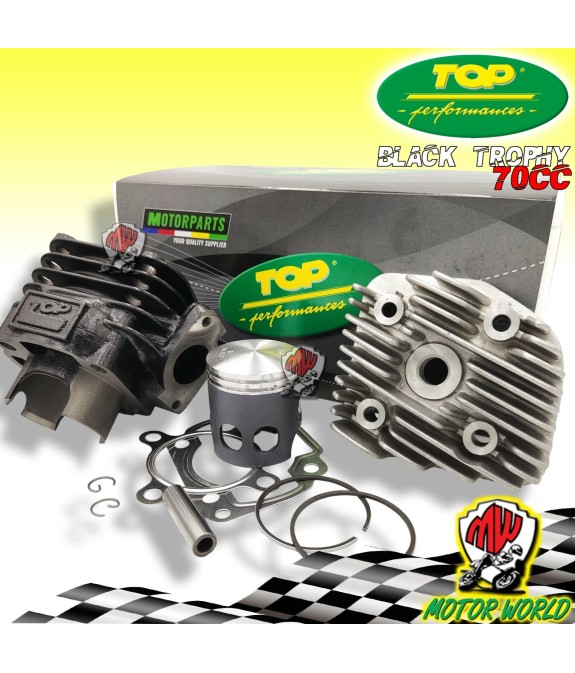 GRUPPO TERMICO CILINDRO TOP BLACK TROPHY D 47 YAMAHA ZEST 50 2T 1995