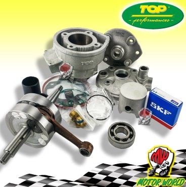 KIT TOP TPR 50 GRUPPO TERMICO + ALBERO MOTORE 86 CORSA 44 MINARELLI AM