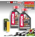 KIT TAGLIANDO OLIO MOTUL 7100 10W60 + FILTRO Beta 520 RR Enduro 4T 2012