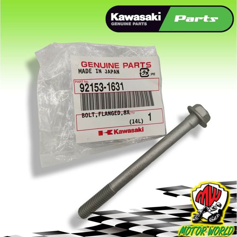 92153-1631 VITE PERNO CARTER 8X95 ORIGINALE KAWASAKI NINJA ZX-6R 636 2019 2020