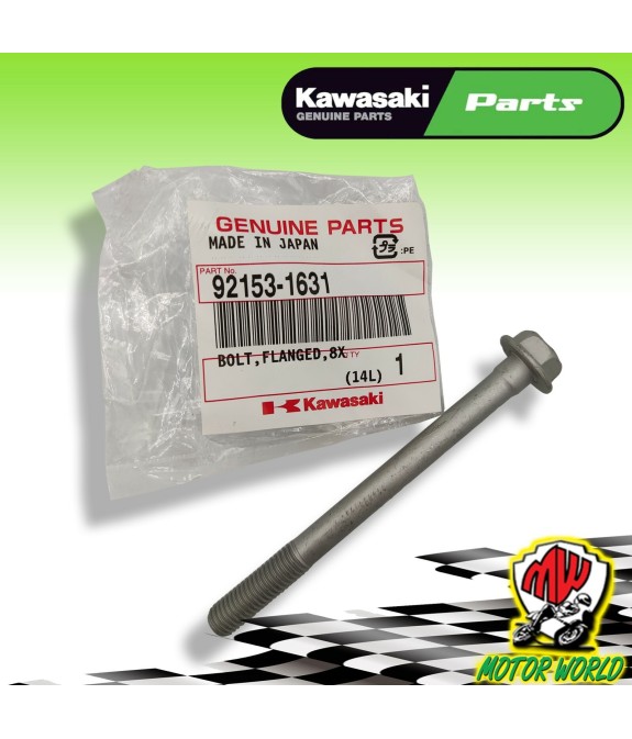 92153-1631 VITE PERNO CARTER 8X95 ORIGINALE KAWASAKI NINJA ZX-6R 636 2019 2020