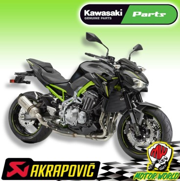 Terminale Scarico Akrapovic in Titanio Kawasaki Z 900 2016 2017 2018 2019