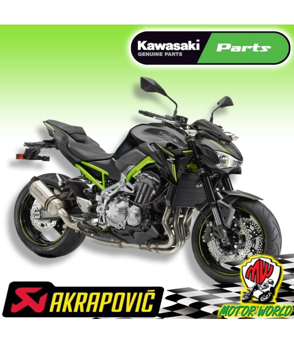 Terminale Scarico Akrapovic in Titanio Kawasaki Z 900 2016 2017 2018 2019