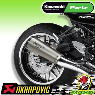 Terminale Scarico Akrapovic in Titanio Kawasaki Z900 RS CAFE 2018 2019 2020 2021