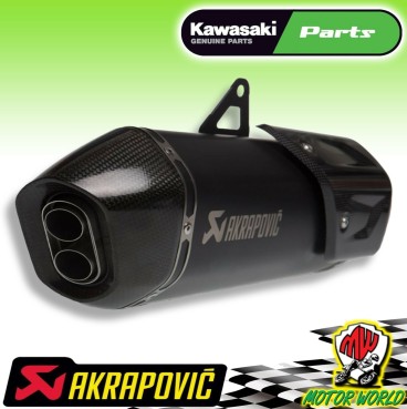 Scarico Akrapovic Sport Titanio Black Nero Kawasaki Versys 1000 2019 2020 2021