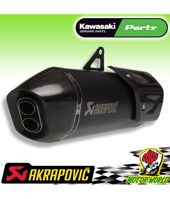 Scarico Akrapovic Sport Titanio Black Nero Kawasaki Versys 1000 2019 2020 2021