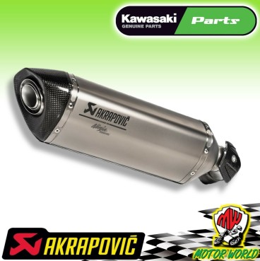 Terminale Scarico Akrapovic in Titanio Kawasaki Ninja 1000 SX 2019 2020 2021