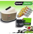KIT TAGLIANDO FILTRO ARIA OLIO CANDELE ORIGINALE KAWASAKI Z  1000  2006