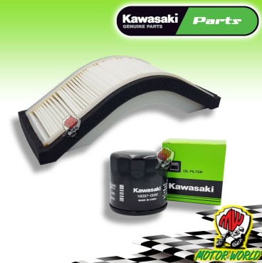 FILTRO OLIO ARIA ORIGINALE OEM KAWASAKI NINJA ZX-10R 1000 2004 2005 2006 2007