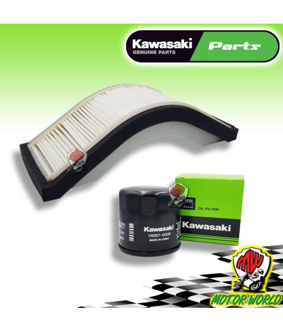 FILTRO OLIO ARIA ORIGINALE OEM KAWASAKI NINJA ZX-10R 1000 2004 2005 2006 2007