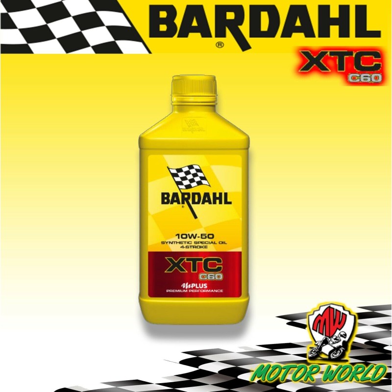 1 LITRO LT OLIO MOTORE BARDAHL XTC C60 10W50 100% SINTETICO