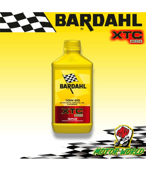 1 LITRO LT OLIO MOTORE BARDAHL XTC C60 10W50 100% SINTETICO