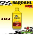 12 LT. OLIO motore moto BARDAHL BARDHAL XTC C60 10W50 Sintetico 4 TEMPI 12 LITRI
