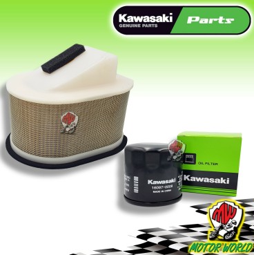 KIT FILTRO ARIA OLIO ORIGINALE OEM KAWASAKI Z 1000 2009