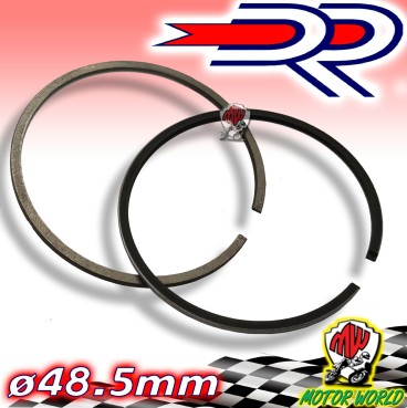 Serie Segmenti Fasce per pistone DR d.48,5 mm Piaggio - Gilera